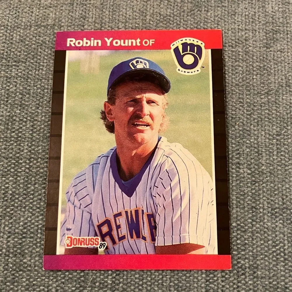 1989 Donruss Milwaukee Brewers Baseball Card Trading Card